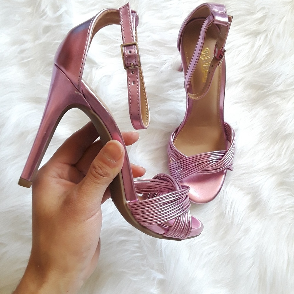 Womens Pink Heels Brand New